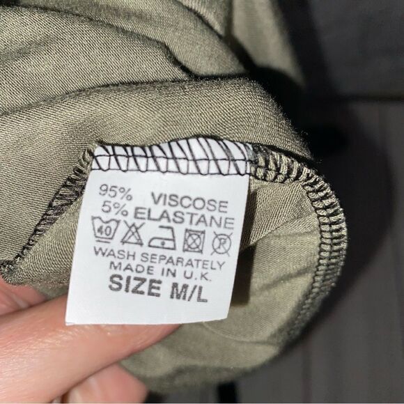 Julietta New bodycon longsleeve crewneck maxi dress size medium women - Picture 6 of 8